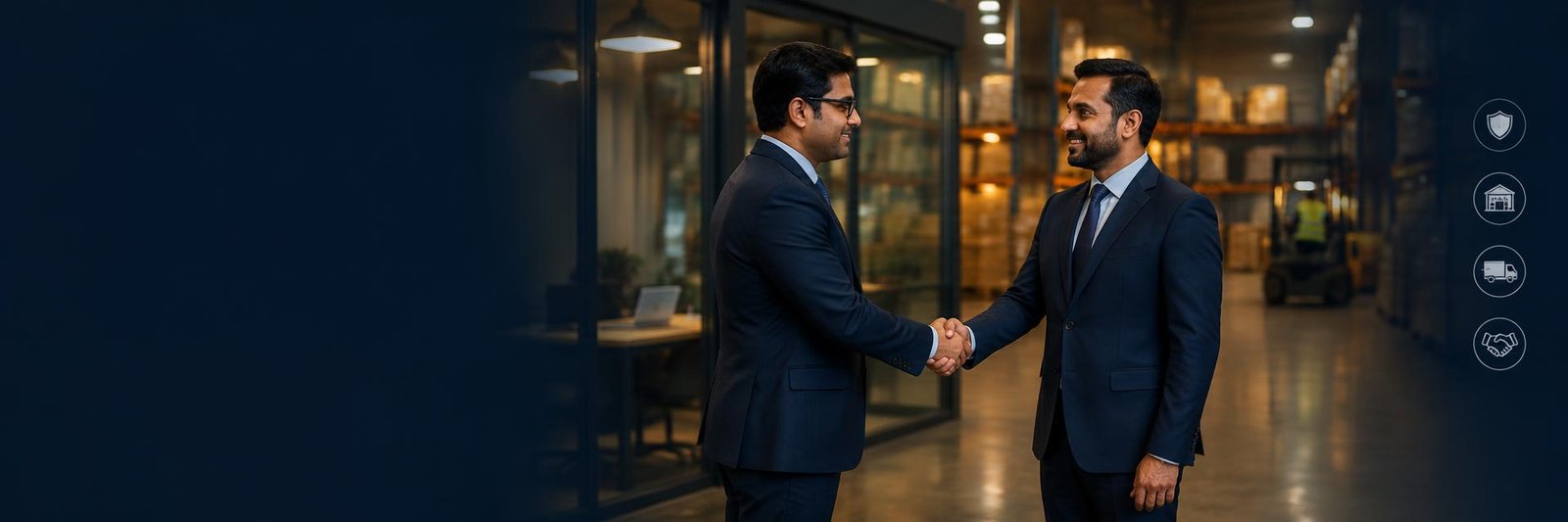 Business partners discussing a B2B ecommerce project