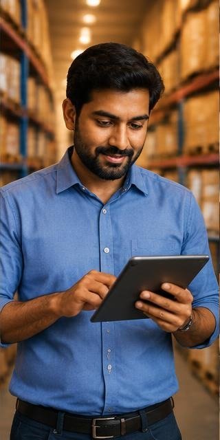 Distributor using the B2B commerce platform